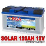 BSA Solarbatterie 120Ah C100 12V