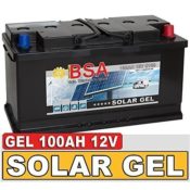 BSA Gel Batterie 100Ah 12V Blei Gel Solarbatterie